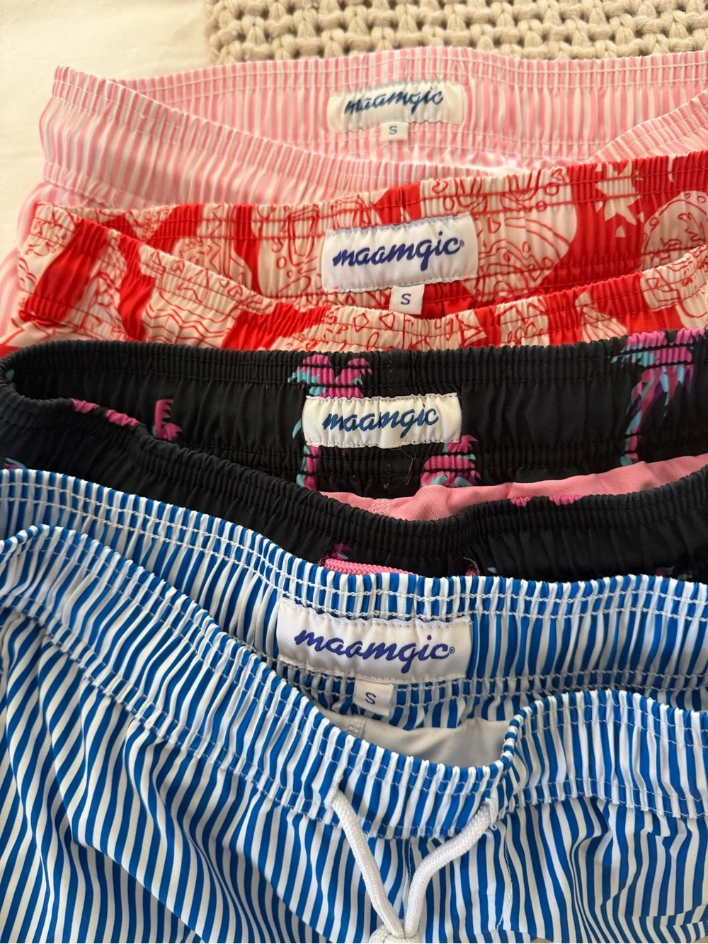 Maamgic Men’s Swim Trunks Bundle Size Small
